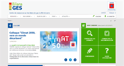 Desktop Screenshot of basecarbone.fr